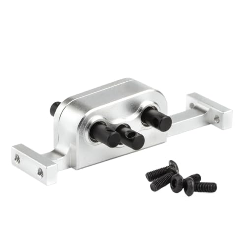 Lcg Carbon Fiber Frame Rail LCG Chassis Kit with Ultralight Portal Transmission Skid Plate for 1/10 RC Crawler for Capra SCX10 - color: Zf-shaft-gearbox