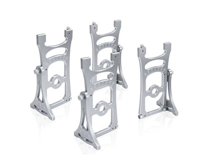 17mm Wheel Alignment Tool Compatible with Traxxas Arrma Losi 1/8 1/7 RC Cars, Camber Gauge for DIY Setup and Tuning of Buggy Truggy and Short Course Models(Gray) - color: Gray