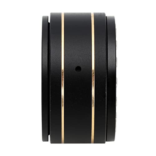 INJORA Brass 1.0 Beadlock Wheel Offset -3.15mm for 1/18 1/24 RC Crawler - color: Black