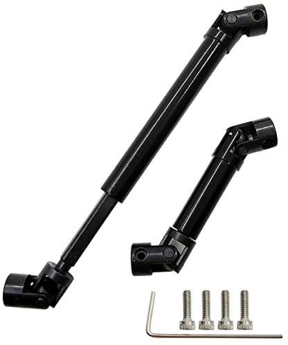Steel RC Drive Shaft for 1/24 SCX24 Gladiator AXI00005 Axial Upgrade Parts | SCX24 Driveshaft Hardened Steel Upgrade Parts,High Strength,Wear Resistant,CNC machined - size: For SCX24 AXI00005