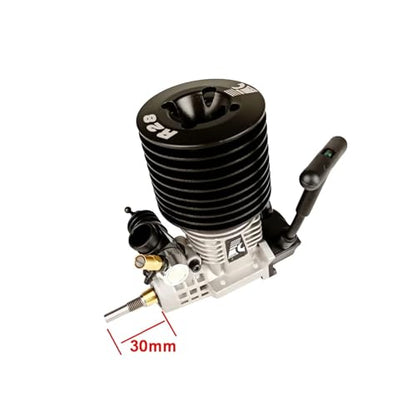 Carburetor， Methanol Vehicle Nitro Engine Compatible For Rc Car 1/8 Buggy Monster Truggy FC 28 Engine 4.58CC Pull Starter Engine Carburetor