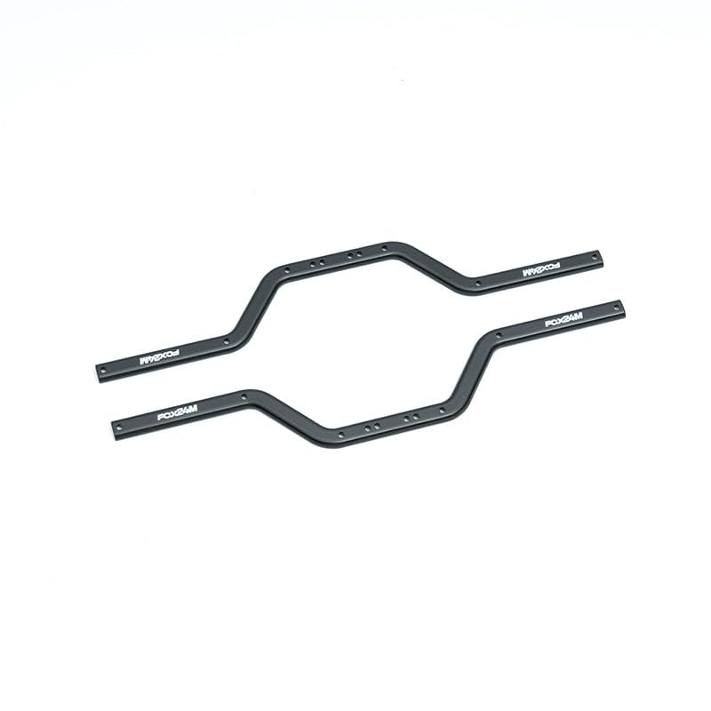 FMS FCX24M Rc Car Parts RC Crawler RC Trucks Parts Replacement Accessory for Defender 90: Metal Frame Rail Set