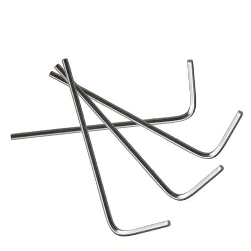 100Pcs 1.5mm Allen Wrench L-Shaped Hex Key Wrench Set, Metric Hexagon Head Replacement Tool for Furniture and Bike Repair - size: 1.5mm