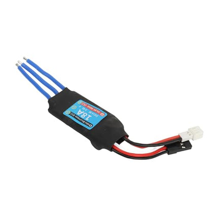 18A Mini Brushless ESC Electric Speed Controller with White Female Connector for K989 for Kyosho Mini Z 1/24 1/28 RC Car