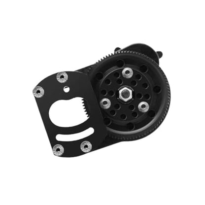 RC Gearbox Compatible with Rc4wd D90II TF2 D110 Metal Single Speed Gearbox Upgrade Transmission 1/10 RC for Climbing Car Spare Parts