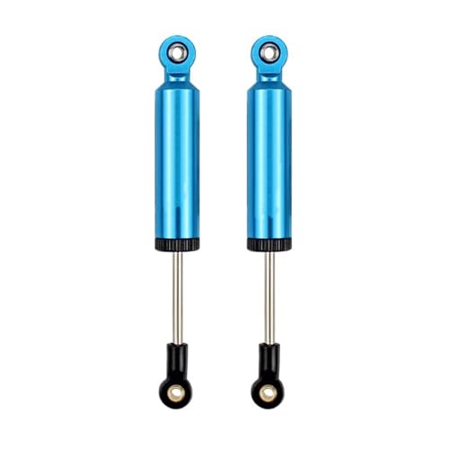 RC Car Assortment For Axial For SCX10 90046 For TRX-4 For MST For Redcat 1/10 RC Crawler Car 2Pcs Built-in For Spring Shock Absorber Damper(Blue) - color: Blue