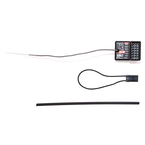 GoolRC Flysky FGr4P Receiver, 2.4GHz 4CH AFHDS 3 Remote Control Receiver PWM/PPM/I.Bus/S.Bus Output Compatible with Flysky Noble NB4+ NB4 Pro+ PL18 RC Transmitter for RC Car Boat