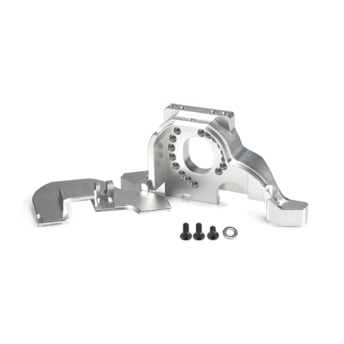 Aluminum Alloy Motor Plate Upper Spur Gear Cover for 1/10 RC Car Crawler TRX4 Chassis Bronco Defender Sport K5 TRX6 8290 Upgrade (Silver Full Set) - color: Silver Full Set