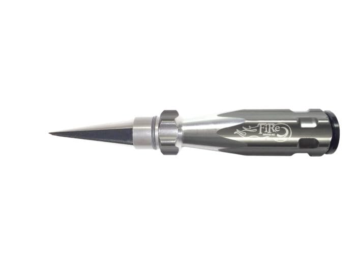 FIRE BRAND RC® THE REAMER™ Body Drill – Precision Aluminum Tool for Lexan, Plastic, and Soft Wood, Manual Operation for Enhanced Control, Includes Removable End-Cap with Allen Wrench Insert
