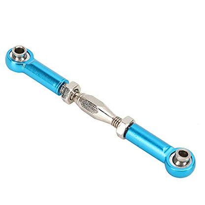 Tbest RC Push Rod, 6Pcs Adjustable Aluminum Alloy Tie Rod Turnbuckle, for RC Hobby Cars Planes Models