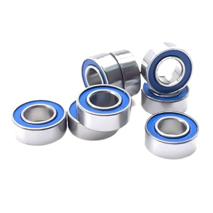MR84RS Bearing 10PCS 4x8x3 mm Electric RC Car Truck MR84 RS 2RS Ball Bearings MR84-2RS Blue Sealed(MR106RS 6x10x3) - size: MR106RS 6x10x3
