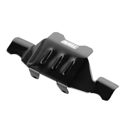 INJORA Stainless Steel Skid Plate Chassis Armor Axle Protector for TRX4M