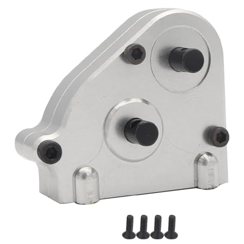 RC Upgrade Accessories for MN86 MN86S MN86KS MN86K 4WD G500 1/12 Metal Transmission Gearbox Transfer Case RC Crawler Car Upgrade Parts Accessories(Silver) - color: Silver