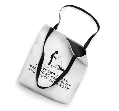 RC Car Driver And Dad Proud Men Funny Remote Control Racing Tote Bag
