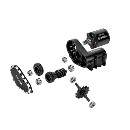 SCX30 Brushless Motor and Transmission Combo with 25A ESC, 3500KV High Torque Outrunner Motor Upgrade for Axial SCX30 Upgrades 1/30 RC Crawler