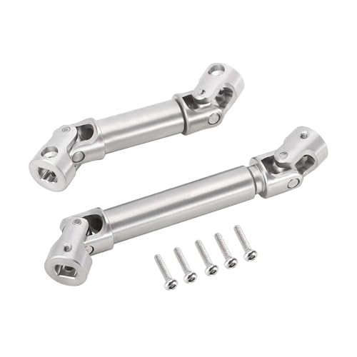 RC Car Drive Shafts For HSP 94108 94111 94118 94107 94170 94128 106015 108015 1/10 RC Car Steel Adjustable Length CVD For Buggy Truck Upgrade Parts