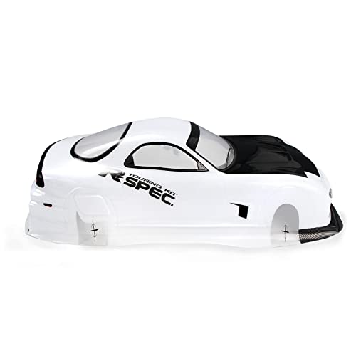 Manrock 1/10 Scale RC Painted Drift Racing Touring Onroad Car Body Shell RX7 White