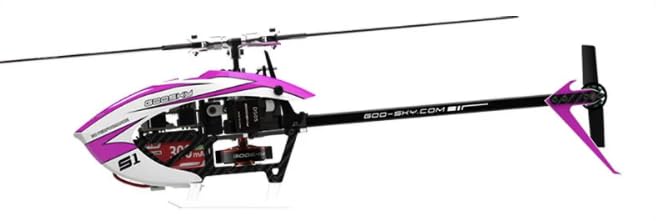 Goosky Legend S1 Electric Micro Aerobatic 3D 100 Size RC Helicopter | Dual Brushless Direct Drive & Flight Control Integrated ELRS Connector, Indoor/Outdoor RC Model For Beginners, Adults