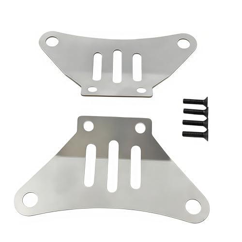 Stainless Steel Bumper Skid Plate Guard for Tamiya TT-02 1/10 RC Car | Front Rear,Upgrade Parts,Precision Fit,High Strength,Wear Resistant,Corrosion Resistant,Easy Installation