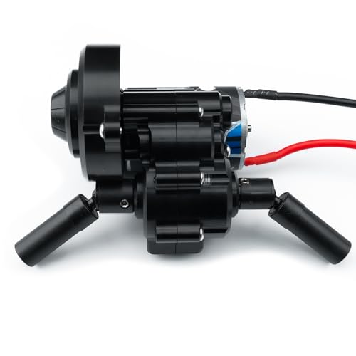 Upgraded Stealth XF Transmission Set RC Car Gearbox for Element Enduro ECTO SE IFS 1/10th Scale Crawler Car
