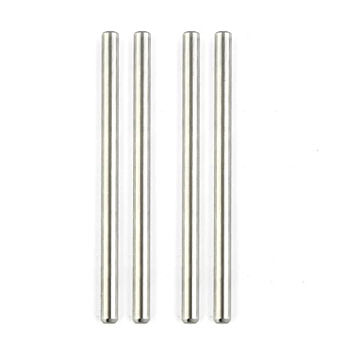 4pcs Suspension Arms Hinge Pins 4x67.5mm AR330381 ARAC5032 for ARRMA 8S 1/5 KRATON Outcast 4x4 8S BLX RC Monster Roller Truck Upgrades Parts(Silver)