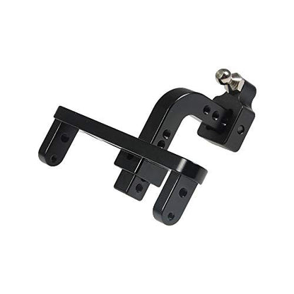 CNC Aluminum Adjustable Drop Trailer Hitch Receiver for Axial Wraith SCX10 SCX10-II 1/10th RC Crawler Car
