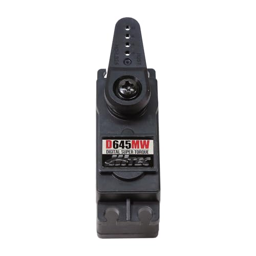Hitec DD645MW Digital Servo | High Torque 187 oz-in | Waterproof & Splashproof | All Metal Gears | Programmable | for RC Cars, Crawlers, Boats in Wet Conditions（3PCS）