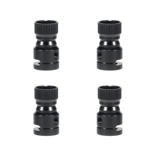 4Pcs Magnetic RC Body Hole Locator Mount Posts Shell Opener Tool for Drift Car Tamiya HSP 94123 MST RMX GTR YD2 SCX10 III TRX4 YK4082 (Black) - color: Black