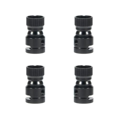 4Pcs Magnetic RC Body Hole Locator Mount Posts Shell Opener Tool for Drift Car Tamiya HSP 94123 MST RMX GTR YD2 SCX10 III TRX4 YK4082 (Black) - color: Black