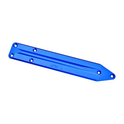 Aluminum 7075 Alloy Rear Chassis Skid Plate Brace for Arrma 1:8 KRATON 6S EXB/KRATON 6S V6 / KRATON 6S V5 Speed Truck Upgrades - Blue