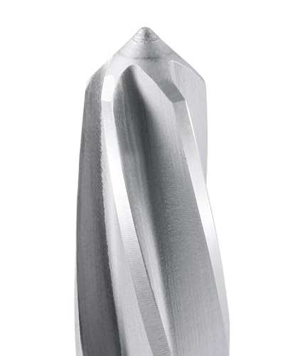 Accusize Industrial Tools Chucking Reamer, 1-1/4 in, 0521-0114 | 1-1/4" HSS Aligning Reamer with 3/4" Weldon Shank - size: 1-1/4 in.