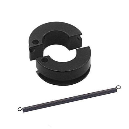 2Pack Vgoohobby Metal Engine Clutch Shoe Spring Upgrade Part Compatible with HSP Redcat Racing Himoto Traxxas 1/10 RC Nitro Racing Car Truck (Black) - color: Black