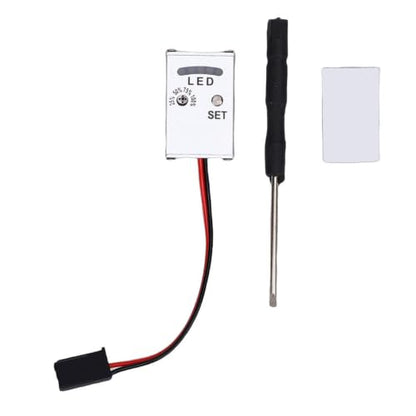 Vikye RC 3 Axis Gyro, Adjustable Sensitivity RC Car Gyroscope Module with Aluminum Housing, for Drift Rally Trucks
