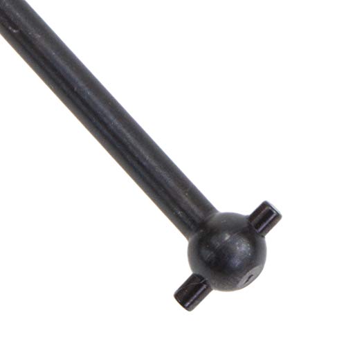 4-Pack Front/Rear Driving Dogbone Shaft 100MM Long 538104 Compatible with 1/10 RC Model Car Spare Parts (Black) …