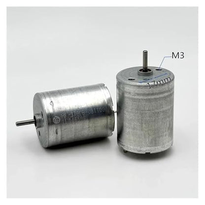 1pcs RF-370CB-081100 Mini 370 Low Current Metal Brush DC Electric Motor 12V 18V 24V 3750RPM Micro 24mm for DIY Car Parts