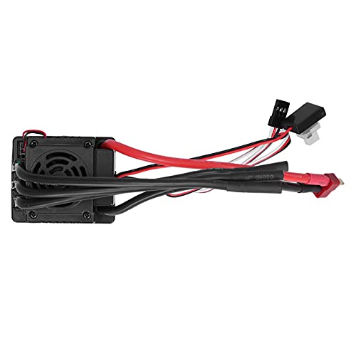 3670 2650KV Brushless Motor 120A ESC Combo High Power Brushless Motor System with Cooling Fan for 1/8 Scale RC Cars Aluminum Alloy Construction