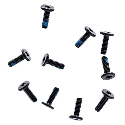 Deal4GO M2x6mm Flat-Head Phillips Screw Replacement for Dell HP ASUS Acer Lenovo MSI Laptop Bottom Case HDD Carrier - Black - size: M2x6.0mm