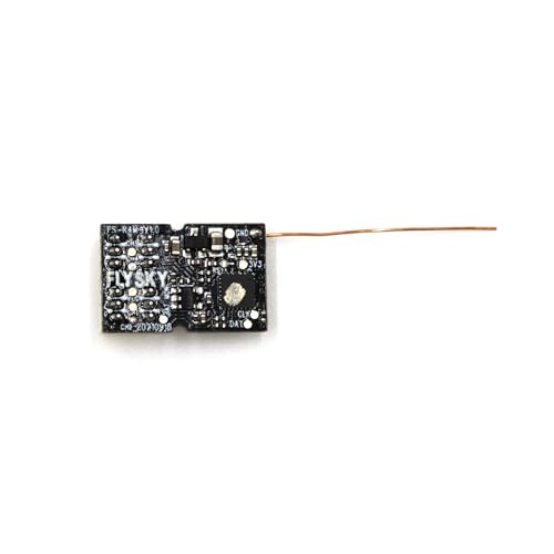 GoolRC Flysky FS-R4M Receiver, 2.4GHz 4CH Receiver ANT Protocol Single Antenna PWM Output Compatible with Flysky FS-G7P FS-ST8 Radio Transmitter for Mini Micro Cars
