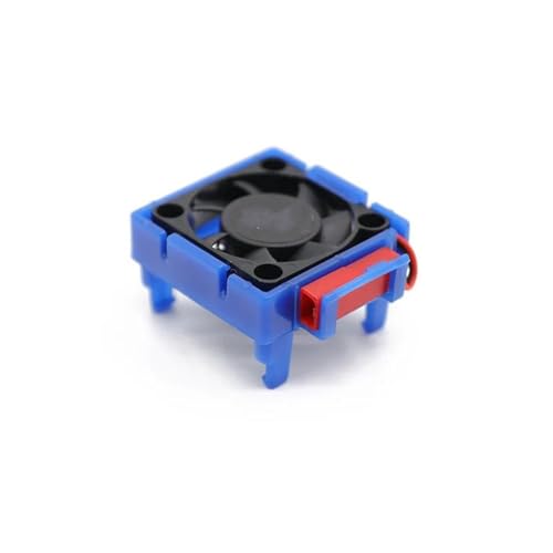 RC Car Replacement for Stampede for Slash 2WD 4X4 for VXL for VXL-3S Velineon ESC Heat Sink Cooling Fan Remote Control Car Parts Accessories(Blue2) - color: Blue2
