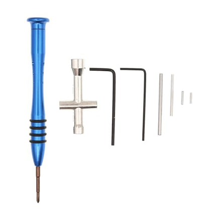 RC Car Screws Kit Repair Tool Box Hardware Fasteners Replacement Compatible with WLtoys 1/14 144010 144001 144002 1/12 124016 124017 124018 124019 RC Car Upgrade Parts