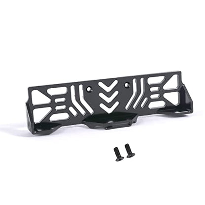 Aluminum Alloy Battery Tray Mount for Axial SCX10 III AXI03007 1/10 RC Crawler Upgrade Parts (Black) - color: Black