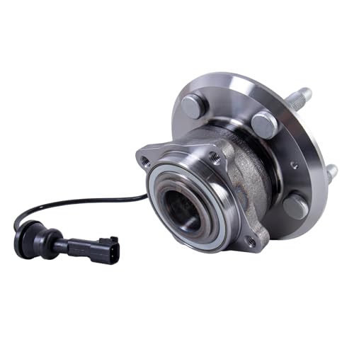 512440 Rear Wheel Bearing Hub Assembly ABS 5 Lugs 2 PCS | Fits 2010-2017 Chevy Equinox & GMC Terrain, Rear Automotive Replacement Wheel Hub Bearing Assembly with ABS Sensor - size: 512440/2PCS