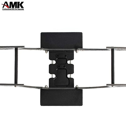 AMK Aluminum Alloy SCX10 II Transmission Plate 1/10 Scale RC Crawler Gearbox Plate for Axial SCX10 I II Element Enduro Accessories (Transmission Plate) - color: Transmission Plate