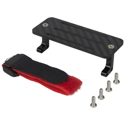 RC Car Carbon Fiber Battery Plate ESC Receiver Mount Battery Tray for 1/10 RC Crawler LCG Chassis GEN2 Axial SCX10 II 90046 90047 86100 Upgrade