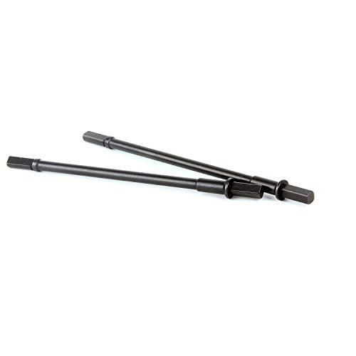 LCX Racing 1/10th RC Crawler Car Hard Steel Rear Axle Drive Shaft Dogbone Straight Shaft for RC Car Axial Capra Unlimited Trail Buggy UTB10, Upgrades Parts Accessories