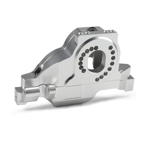 Aluminum Alloy Motor Plate Upper Spur Gear Cover for 1/10 RC Car Crawler TRX4 Chassis Bronco Defender Sport K5 TRX6 8290 Upgrade (Silver Full Set) - color: Silver Full Set