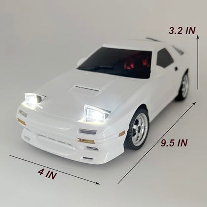 1/18 RC Drift Car with Gyro LDRC Drift Car RWD Proportional Control | Hobby RC Car Drifting and Race with ESP Gyroscope Metal Drive Shaft Independent Suspension Adult LD1802