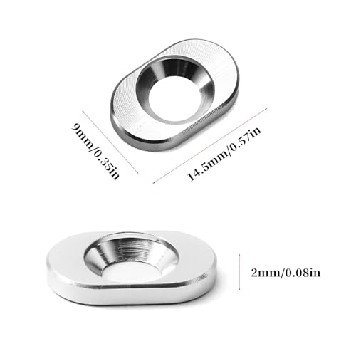 for Traxxas for Sledge 1/8 Metal Motor Mount Washers Shims RC Car RC Car Upgrade Parts Accessories RC Vehicles Parts