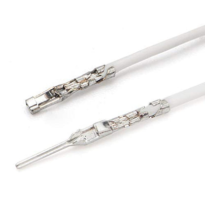 IWISS 1550PCS 2.54mm Pitch Dupont Connector Kit, Includes Pin Headers, Jumper Wire, Crimp Pins for RC Servo, Arduino, SMT, SATA, EPS, PCIe, Battery Balancer