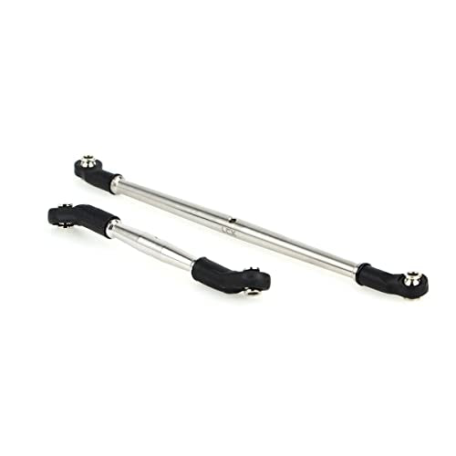 LCX Racing 1/10th RC Crawler Car Stainless Steel Front Steering Linkage for Traxxas TRX4 TRX6 6x6 G63, Upgrades Parts Accessories